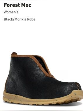 Danner Forest Moc women’s Size 8 Leather outer, leather footbed, shearling lined